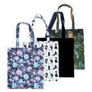 Torba na zakupy bawełniana - różne wzory do wyboru