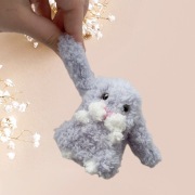 Królik  amigurumi handmade 