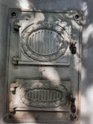 Drzwiczki od starego pieca kaflowego