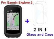 Etui Silikonowe ochronne do nawigacji GARMIN EDGE EDGE Explore 2 + 2 szkła