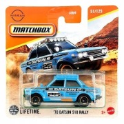 Matchbox 70 Nissan Datsun 510 Rally 2025 Nowy 1:64