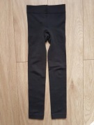 Legginsy czarne bez stóp, grubsze, rozm. 122.