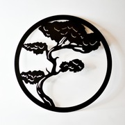 DRZEWKO BONSAI na ścianę baza MAKRAMA chrobotek 30