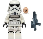 Lego Star Wars sw1327 figurka Imperial Stormtrooper - Male + broń NOWA