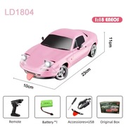 Miata 1:18 Mazda MX5 RC drift z LED 2.4GHz gyro zdalnie sterowane