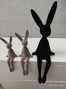 Zając flokowany 3szt