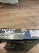 Retro karta graficzna GTX 275 w oryginalnym opakowaniu gigabyte