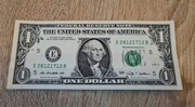 1 dolar banknot seria 2009 kolekcjonerski Bankowy