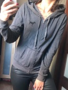 Victoria's Secret szara bluza S kaptur