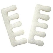 Separatory piankowe białe do pedicure 30 par