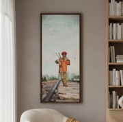 Obraz akrylowy "Droga Życia" Agata Turzyńska 40x100 cm