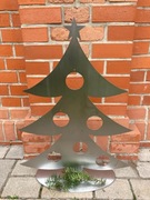 choinka dekoracyjna ze stali nierdzewnej