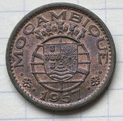 #3179 Mozambik 50 centavo 1957 piękna 