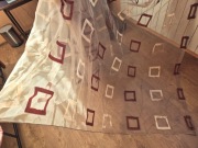 Firanka gotowa z ołowianką wys.170cm