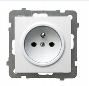 AS GP-1GZ/m/00 - gniazdo pojedyncze z uziemieniem