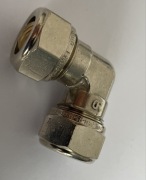 Kolanko 90 stopni Złączka kątowa do rur 15 mm skręcana nierdzewna VSH S1200