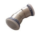 Geberit Kolano Mapress Edelstahl 45° 28