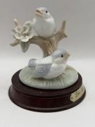 Porcelanowa figurka pary ptaszków The Leonardo Collection