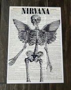 Plakat A4 kodak nirvana poster muzyka music 