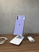 iPhone 12 128GB Fioletowy - 100% kondycji, idealny , dowód zakupu