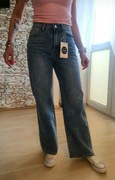 Jeansy M.SARA z wysokim stanem 