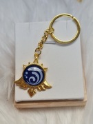 Metalowy brelok Genshin Impact