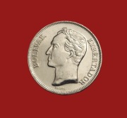 Moneta 2 boliwary 1989, Wenezuela