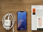 iPhone 13 różowy 128 GB, BCM, Apple telefon gratis case spigen