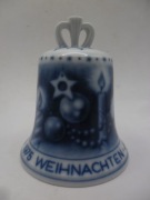 STARY DZWONEK PORCELANOWY BOŻONARODZENIOWY DESIGN BERLIN 1975 r.