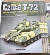 Zeszyty czołg T-72 T72 DeAgostini 65 (66) zeszytów De Agostini