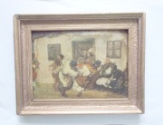 prl obraz Axentowicz, mała reprodukcja Kołomyjka Teodor Axentowicz 