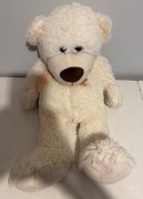 SMIKI Miś biały kudłaty pluszowy maskotka przytulanka SMYK SP Z O.O.