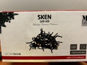 Lampki zewnętrzne Sken 160 LED