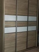 Szafa Przesuwna Dąb Sonoma Funkcjonalna Stan B. Dobry Pantograf Garderoba 