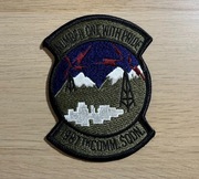 Naszywka - USAF - 1987th Communications Squadron "Number One With Pride"