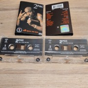 2pac , Tupac Shakur, all eyez on me, 2 x kaseta , 1996 rok