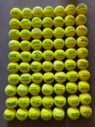 70x Piłki tenisowe SUPER STAN znane marki taniej