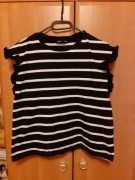 Bluzka falbanki Sinsay bawełna na niską osobę 42 XL