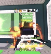 Orcaledon| steal a brainrot | secret | roblox