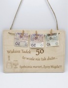 Tabliczka urodzinowa ,prezent .