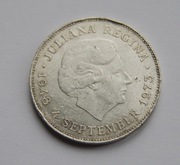 Holandia 10 Guldenów 1973 - 25 gram srebra próby 720