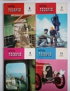 MŁODY TECHNIK nr 6, 7, 9, 11 z 1973