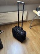 Torba biznesowa na kółkach Travelite – pilotka, czarna, bardzo pojemna