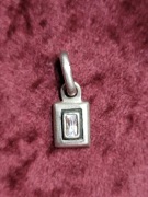 Stara srebrna zawieszka. 