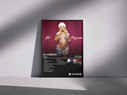 Plakat Fagata Lil fagata styl 2 bez ramki a3