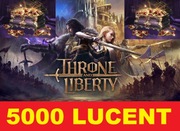 THRONE AND LIBERTY LUCENT 5000 SZTUK 5K SERWER CORNELIUS I INNE SERWERY EU