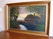 MAZUR 1892  Pamiątka z Truskawca   84cmx54cm.