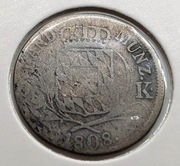 Moneta srebrna 6 Kreuzer krajcarów 1808 Bawaria
