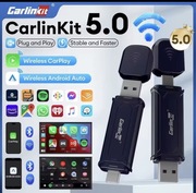 CarlinKit Mini 5 SE Pro 2w1 Bezprzewodowy Adapter CarPlay i Android Auto