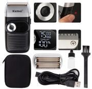 GOLARKA ELEKTRYCZNA KEMEI Z WYSWIETLACZEM LED IDEALNY PREZENT DLA MĘŻCZYZN